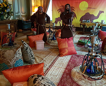 Mobiele percussie groep